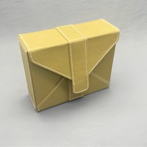 BATH & BODY WORKS STATIONERY KIT Faux Olive Green Case Only